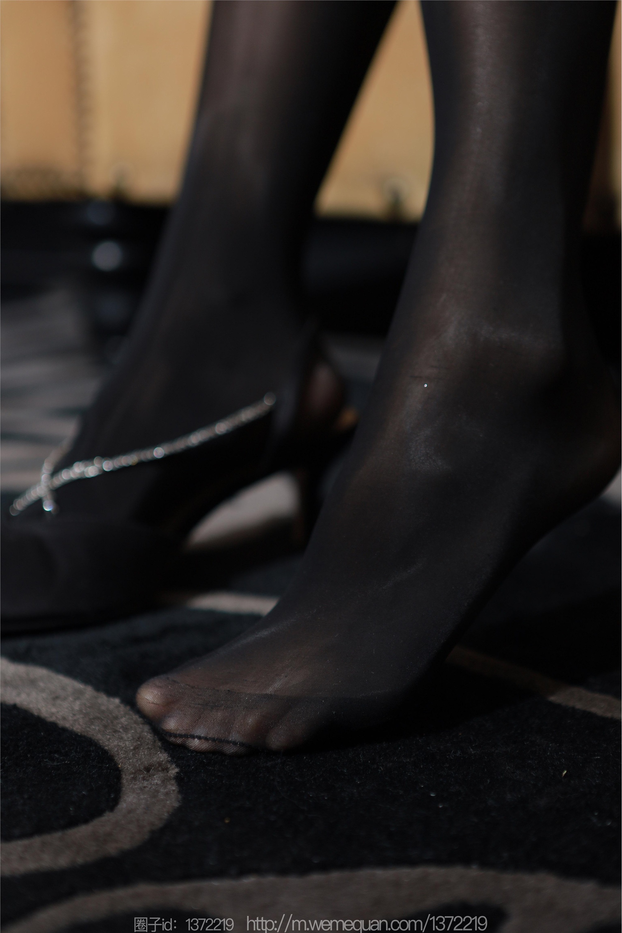 IESS异思趣向  2023.03.07 丝享家 1383 小宝《黑色油亮丝》